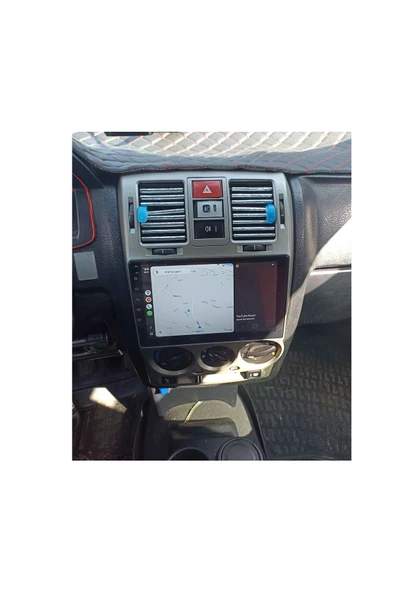 NAVMİNA Hyundai GETZ 2003-2011 Uyumlu 9 inç 2+32 GB Multimedya - Resim 2