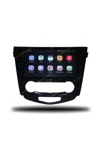 NAVMİNA NİSSAN QASHQAİ X-TRAİL 2014-2021 MANUEL KLİMA UYUMLU 10 İNÇ 4-32 GB MULTİMEDYA KAMERA - Resim 3
