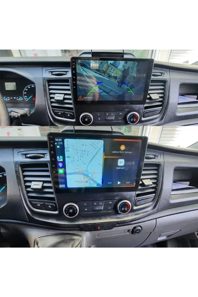 NAVMİNA Ford Transit Custom 2020-2022 Ekransız Model Uyumlu 10 inç 2+32 Gb Multimedya ürün görseli