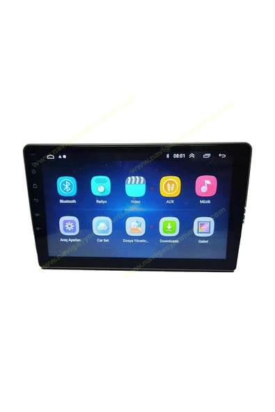 NAVMİNA Opel Corsa D Uyumlu Astra H Alta Takilan 9 inç 2-32 Gb Multi?medya - Resim 2