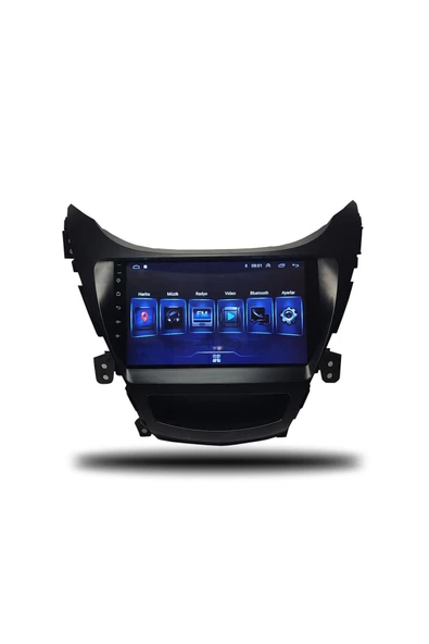 NAVMİNA Hyundai Elantra 2011-2012 Uyumlu 9 inç 2+32 GB Multimedya - Resim 2