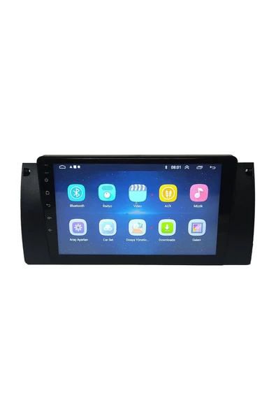 BMW E39 - E53 1996-2004 Uyumlu 9 inç Android Multimedya - Resim 4