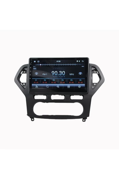 NAVMİNA Mondeo 2011-2014 Uyumlu 9 İnç Siyah 2+32gb Multimedya - Resim 2