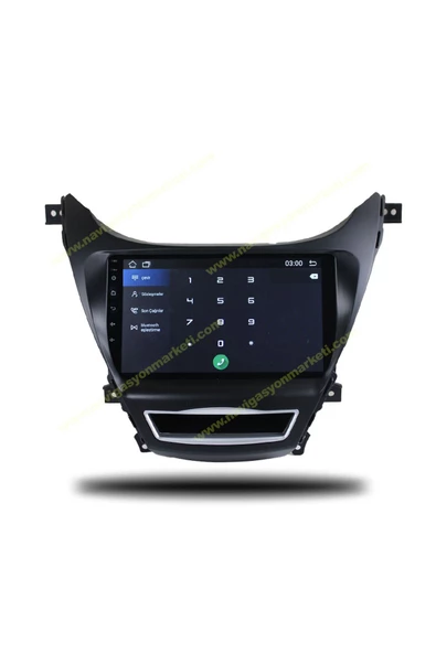 NAVMİNA Hyundai Elantra 2016 Uyumlu 9 inç 2+32 GB Multimedya - Resim 5