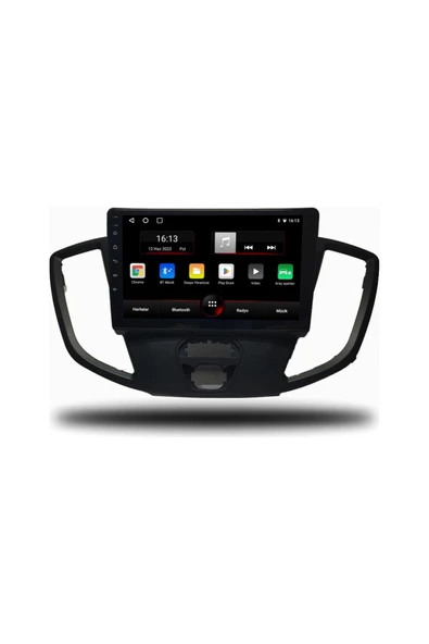 NAVMİNA Ford Transit 2014-2017 Uyumlu 9 inç 2+32gb Multimedya - Resim 4