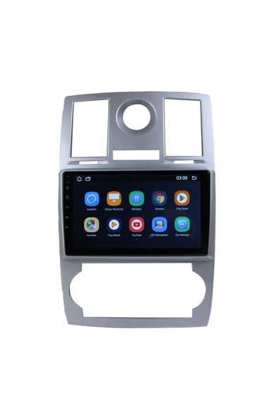 NAVMİNA Chrysler C300 Uyumlu Android 9 inç Multimedya - Resim 3