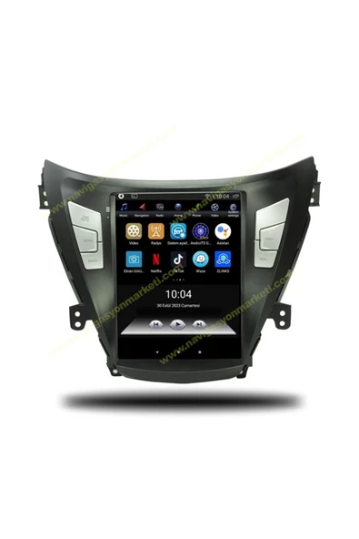 NAVMİNA Hyundai Elantra 2013-2015 Uyumlu 9.7 inç Tesla 2+32 GB Multimedya - Resim 5