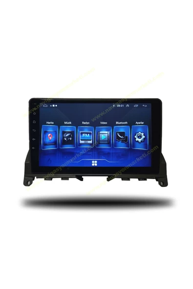 NAVMİNA MERCEDES C CLASS 2007-2011 UYUMLU 9 İNÇ 4-32 GB MULTİMEDYA KAMERA Uyumlu - Resim 4