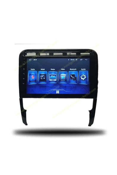 NAVMİNA PORSCHE CAYENNE 2003-2010 UYUMLU 9 İNÇ 4-32 GB MULTİMEDYA - Resim 2