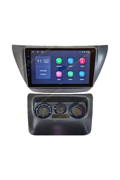 NAVMİNA MİTSUBİSHİ LANCER 2004-2007 UUYMLU 9 İNÇ 4-32GB MULTİMEDYA - Resim 3