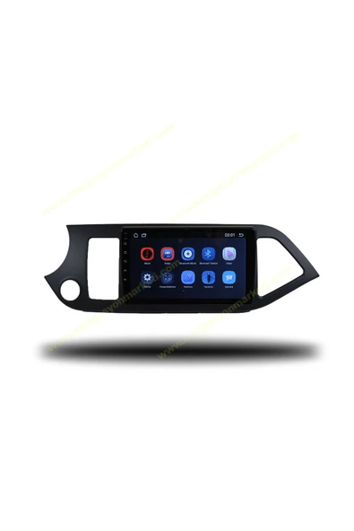 NAVMİNA KİA PİCANTO 2011-2016 UYUMLU 9 İNÇ 4-32GB MULTİMEDYA KAMERA - Resim 3