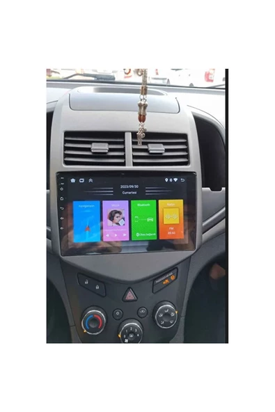NAVMİNA Chevrolet Aveo 2012-2018 Uyumlu 9 inç Android Multimedya - Resim 5