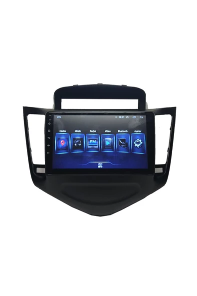 NAVMİNA Chevrolet CRUZE 2007-2012 Uyumlu 9 inÇ Siyah Çerçeveli Multimedya - Resim 3