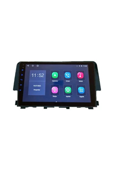 NAVMİNA Honda Civic FC5 2016-2020 Uyumlu 9 inç 2+32 GB Multimedya - 6