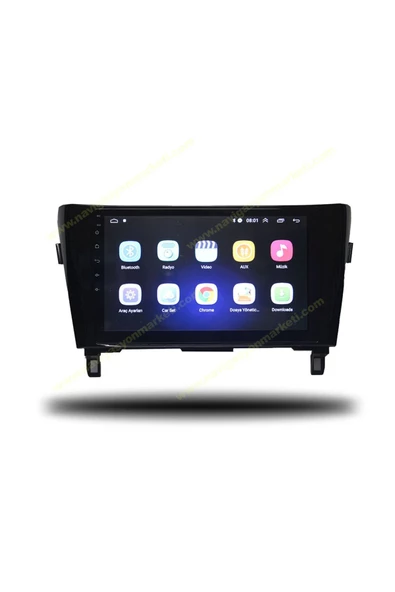 NAVMİNA NİSSAN QASHQAİ X-TRAİL 2014-2021 UYUMLU UNİVERSAL 10 İNÇ 4-32 GB MULTİMEDYA - 3