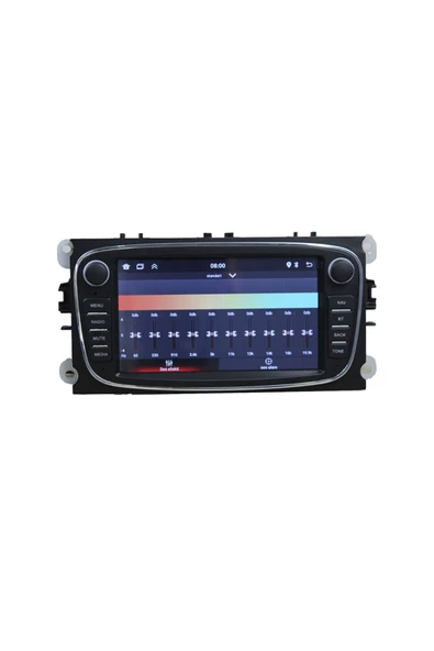 NAVMİNA Ford Focus 2 Mondeo 2007-2011 Uyumlu 7 inç Siyah 2+32 GB Multimedya - 5