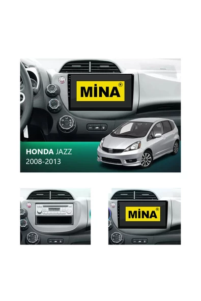 NAVMİNA Honda Jazz 2008-2013 Uyumlu 10 inç 2+32 GB Multimedya ürün görseli