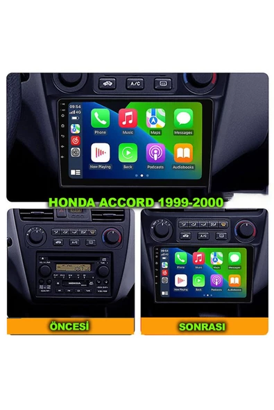 NAVMİNA Accord 1999-2000 Uyumlu 9 inç 2+32 Gb Multimedya uyumlu