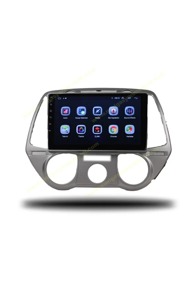 NAVMİNA HYUNDAİ İ20 2008-2011 Uyumlu MANUEL KLİMA UYUMLU 9 İNÇ 4.32GB MULTİMEDYA - Resim 2