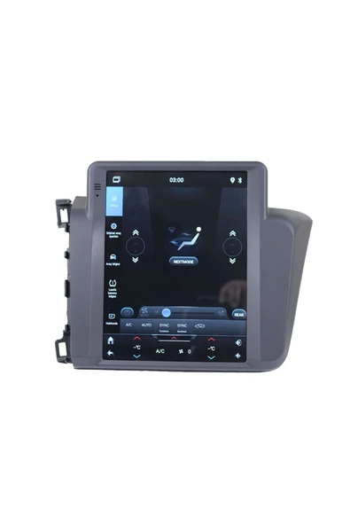 NAVMİNA Honda Civic FB7 2012-2015 Uyumlu 9.7 inç Tesla 2+32 GB Multimedya - Resim 4