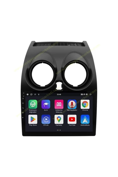 NAVMİNA NİSSAN QASHQAİ 2007-2013 UYUMLU 9 İNÇ 4-32 GB MULTİMEDYA - Resim 5