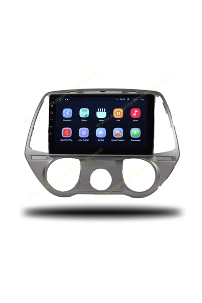 NAVMİNA HYUNDAİ İ20 2008-2011 Uyumlu MANUEL KLİMA UYUMLU 9 İNÇ 4.32GB MULTİMEDYA - Resim 3