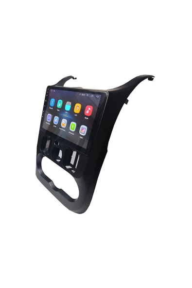 NAVMİNA Dacia Duster 2010-2013 Logan 2012-2015 Stepway 2008-2012 Uyumlu 9 inç 2+32 gb Siyah Multimedya - Resim 2