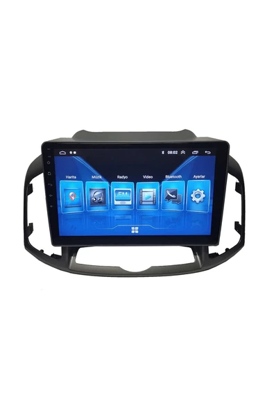 NAVMİNA Chevrolet Captiva  2012-2015 Uyumlu 10 inç Multimedya - Resim 3