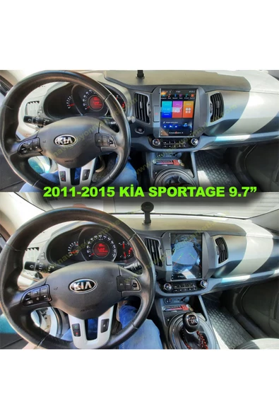 NAVMİNA KİA SPORTAGE 2011-2015 UYUMLU 9.7 İNÇ TESLA 4-64 GB MULTİMEDYA KAMERA ürün görseli