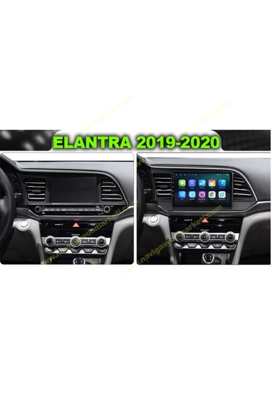 NAVMİNA Hyundai Elantra 2019-2020 Uyumlu 9 inç 2+32 GB Multimedya - Resim 2