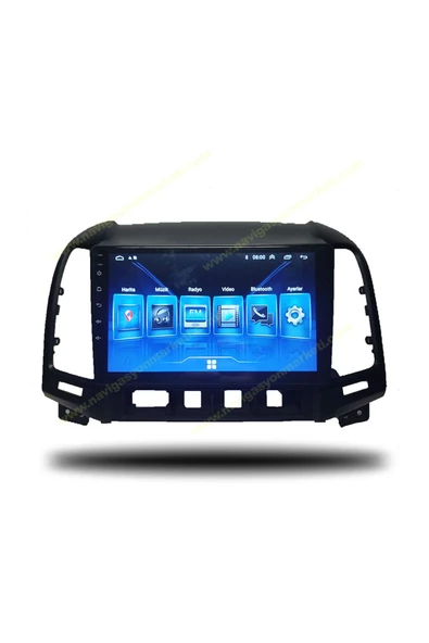 NAVMİNA Hyundai Santafe 2007-2011 Uyumlu 9 inç 4-32 GB Multimedya - Resim 2