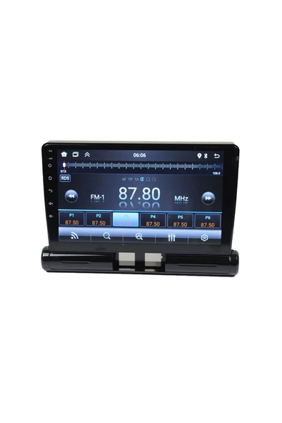 NAVMİNA Citroen C3 2020-2014 Uyumlu 2+32 gb 10 inç Siyah Çerçeveli Multimedya - Resim 4