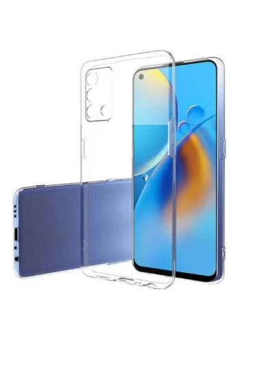 BİKAPAK Oppo A74 Uyumlu Kılıf Şeffaf Yumuşak Silikon