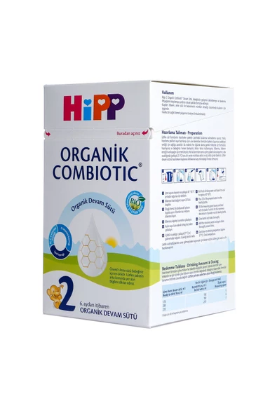 2 Organik Combiotic Devam Sütü 800 gr 6-12 Ay NO COLOR 2 - Resim 2
