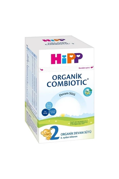 2 Organik Combiotic Devam Sütü 800 gr ürün görseli