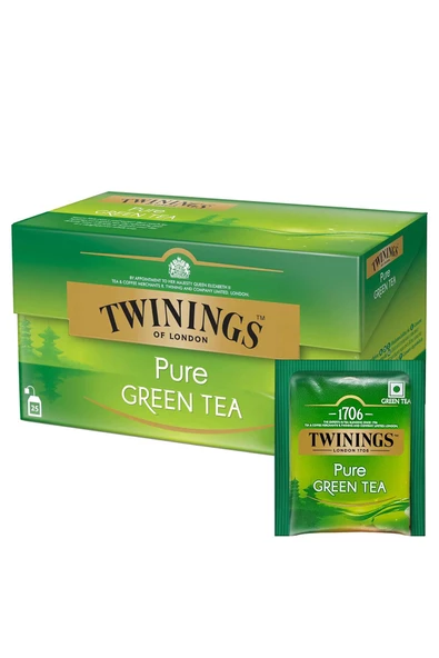 Twinings Yeşil Çay 25'li Bardak Poşet
