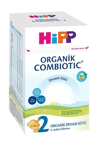 2 Organik Combiotic Devam Sütü 800 Gr ürün görseli
