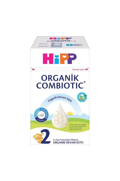 2 Organik Bebek Sütü Combiotic 800 gr X 2 Adet - 2