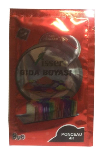 Gıda Boyası Toz 9 gr 1 Adet Su Bazlı Toz Gıda Visser Pasta Boyası Hamur Boyası Deney Yapımı Oyun Hamuru - 6