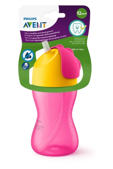 Philips Avent Pipetli Bardak 300 ml Pembe