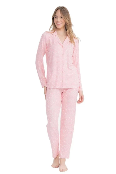 U.s Polo Assn. 17100 Kadın Pijama Takım