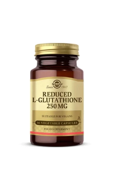 Solgar Reduced L Glutathione 250 Mg 30 Kapsül (Reduket Glutatyon) ürün görseli