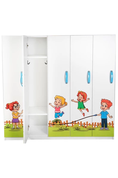 İp Atlayan Çocuklar Portmanto - 2