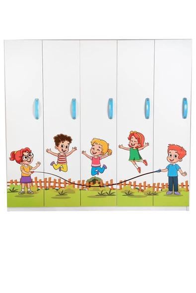 İp Atlayan Çocuklar Portmanto - 3