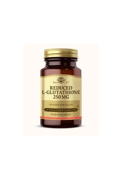 Solgar Reduced L-glutathione 250 Mg 30 Kapsül ürün görseli