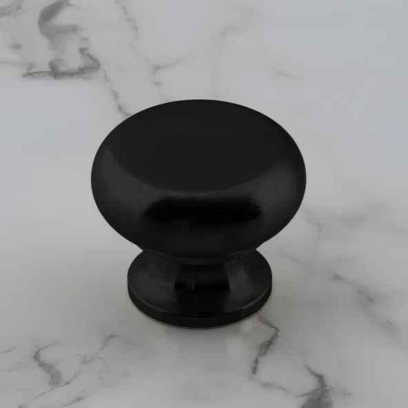 Gama Düğme Metal Kulp Siyah Çekmece Mobilya Mutfak Dolabı Dolap Kulpu Kulbu Kulpları - Resim 8