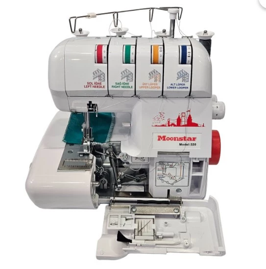 Moonstar Ev Tipi Overlok Dikiş Makinesi 3-4 İplik - 2