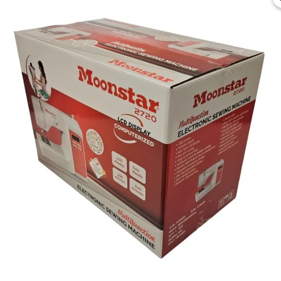 Moonstar Ev Tipi Elektronik Düz Dikiş Makinesi 200 Desen - 4