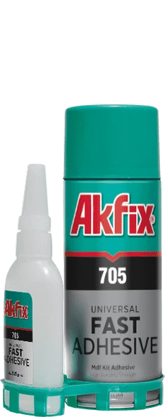 Akfix Profesyonel Hızlı Yapıştırıcı 200 ML + 50 Gr. ürün görseli