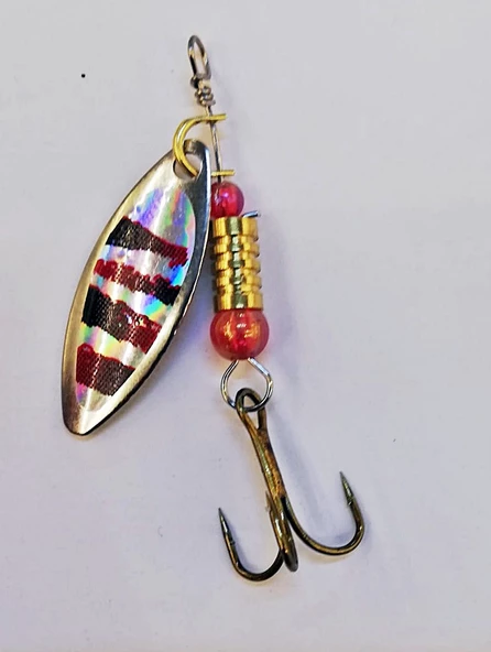 Aqua Av Market Alabalık Levrek Turna Kaşığı 2-4 gr Arası Küçük Boy Lrf Spin Olta Kaşığı Model 45